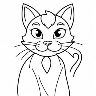 Adventurous Cat Noir Coloring Page 21182-17040