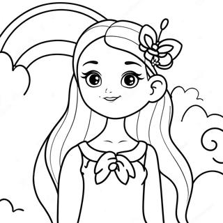 Rainbow High Bella Coloring Page 21381-17189