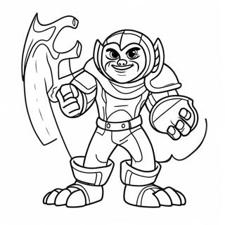 Trollhunters Coloring Page 21641-17395