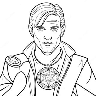 Jim Lake Jr With Amulet Coloring Page 21642-17397