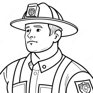 Marshall Firefighter Coloring Page 2181-1787