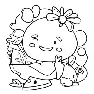 Cheerful Friday Coloring Page 2292-1875