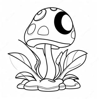 Piranha Plant Coloring Page 23161-18604