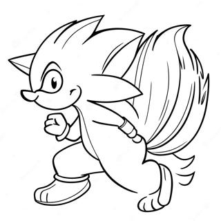 Dynamic Silver The Hedgehog Coloring Page 23222-18660