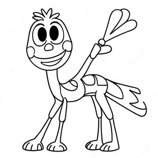 Forky From Toy Story Coloring Page 24181-19427