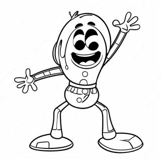 Forky From Toy Story Coloring Page 24181-19428