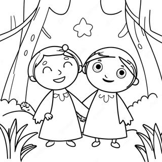 Ben And Holly Magical Adventure Coloring Page 26814-21532