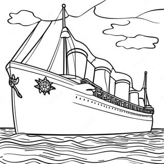 Britannic Coloring Pages