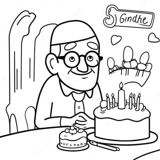 Happy Birthday Grandpa Coloring Page 27413-21991