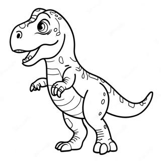 T Rex Coloring Page 2856-2320