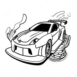 Fast Rc Car In Action Coloring Page 28914-23168