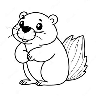 Beaver Coloring Page 28973-23214