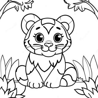 Baby Tiger Coloring Page 29253-23433