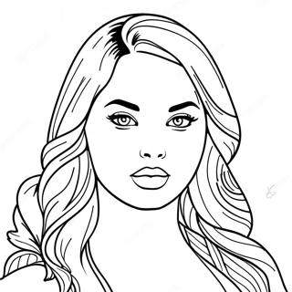 Karol G Coloring Page 2936-2386