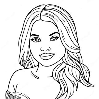 Karol G Coloring Page 2936-2387