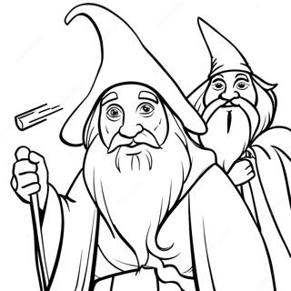 Wizards Coloring Page 29373-23530