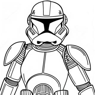 Detailed Phase 2 Clone Trooper Armor Coloring Page 29734-23822