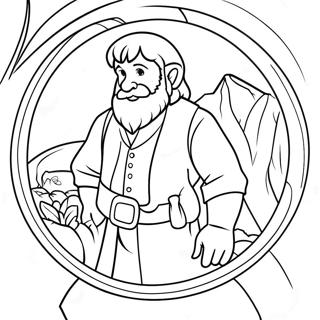 The Hobbit Coloring Pages