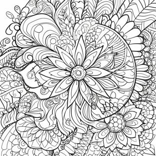 Kaleidoscope Patterns Coloring Page 30583-24494