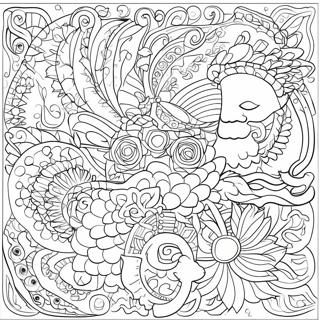 Cultural Symbols Coloring Page 30663-24557