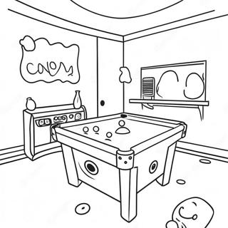 Rec Room Fun Coloring Page 30743-24624