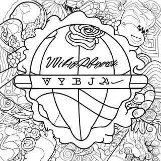 Wnba Logo Coloring Page 30843-24710