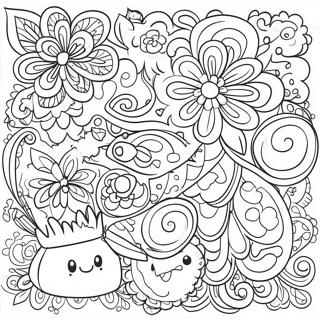 Doodle Coloring Page For Kids 311-247