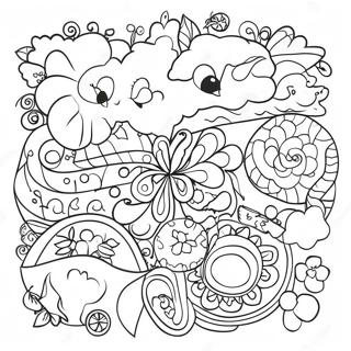 Doodle Coloring Page For Kids 311-248