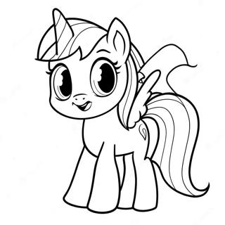 Twilight Sparkle Coloring Pages