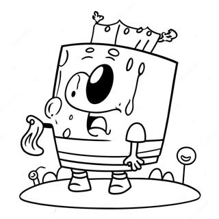 Baby Spongebob Coloring Page 31663-25352