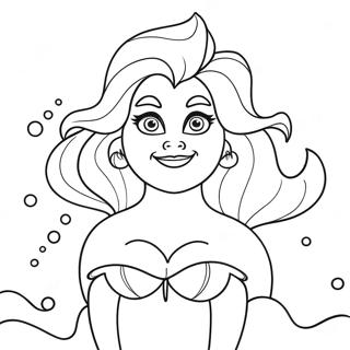 Ursula Coloring Pages