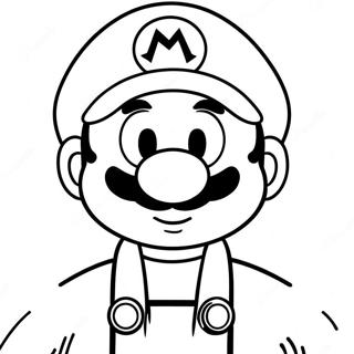 Mario Wonder Coloring Pages