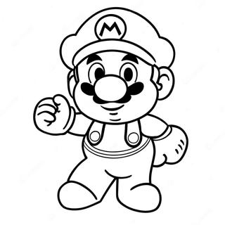 Mario Wonder Coloring Page 3216-2610