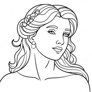 Aphrodite Coloring Page 32463-25994