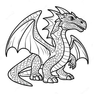 Ender Dragon Coloring Page 3246-2640