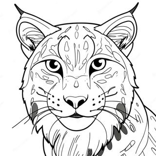 Lynx Coloring Page 32563-26066