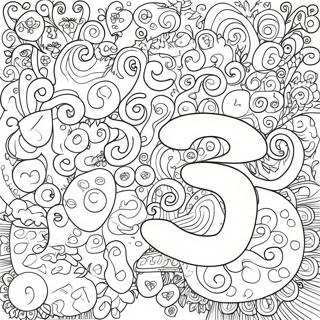 Colorful Numbers Coloring Page 3287-2667