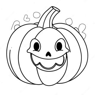 Halloween Squishmallow Pumpkin Coloring Page 33583-26880