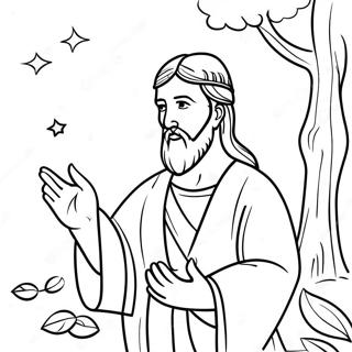 Bible Peace Coloring Page 33843-27088