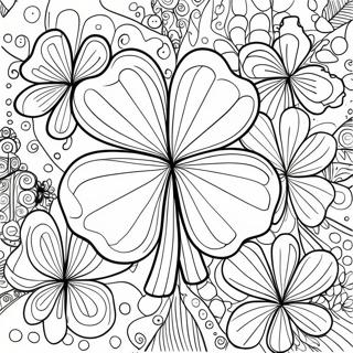 Shamrock Coloring Pages