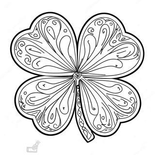 Shamrock Coloring Page 3396-2759