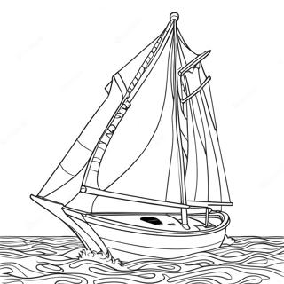 Boat Coloring Page 341-272