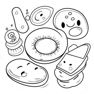 5 Senses Coloring Pages