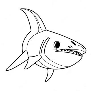 Goblin Shark Coloring Page 36893-29517