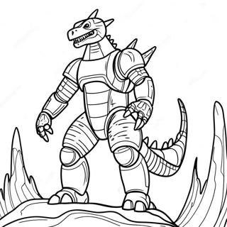 Mechagodzilla Coloring Page 3726-3028