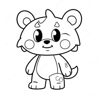 Gloomy Bear Coloring Page 37633-30121