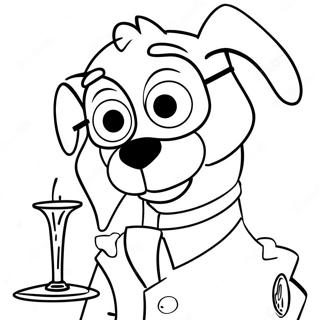 Mr Peabody With Sherman Coloring Page 37804-30247