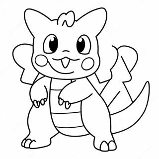 Mega Pokemon Coloring Page 381-302