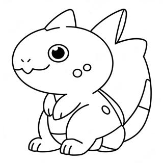 Mega Pokemon Coloring Page 381-304