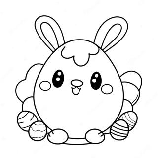 Easter Squishmallow Coloring Page 38633-30906